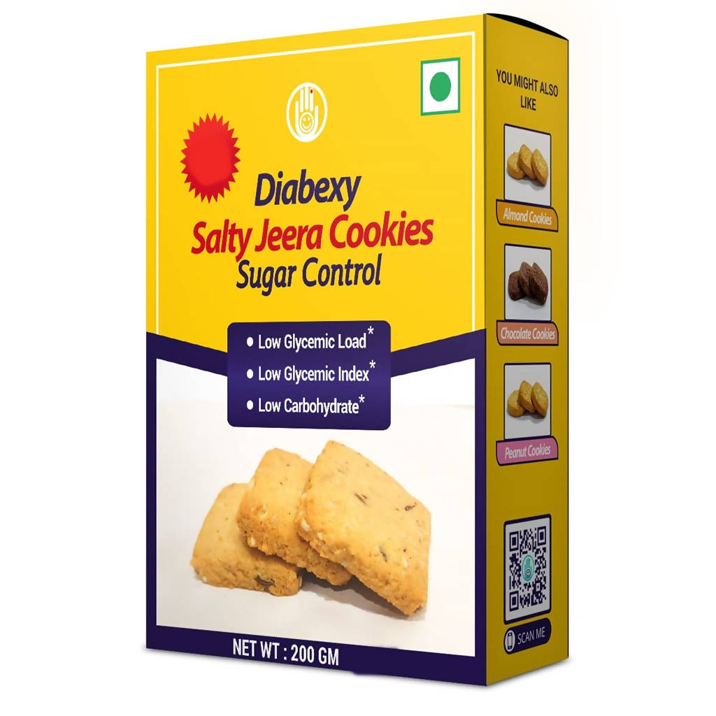 Buy Diabexy Salty Jeera Cookies from DrMediCart, Ship from India to USA