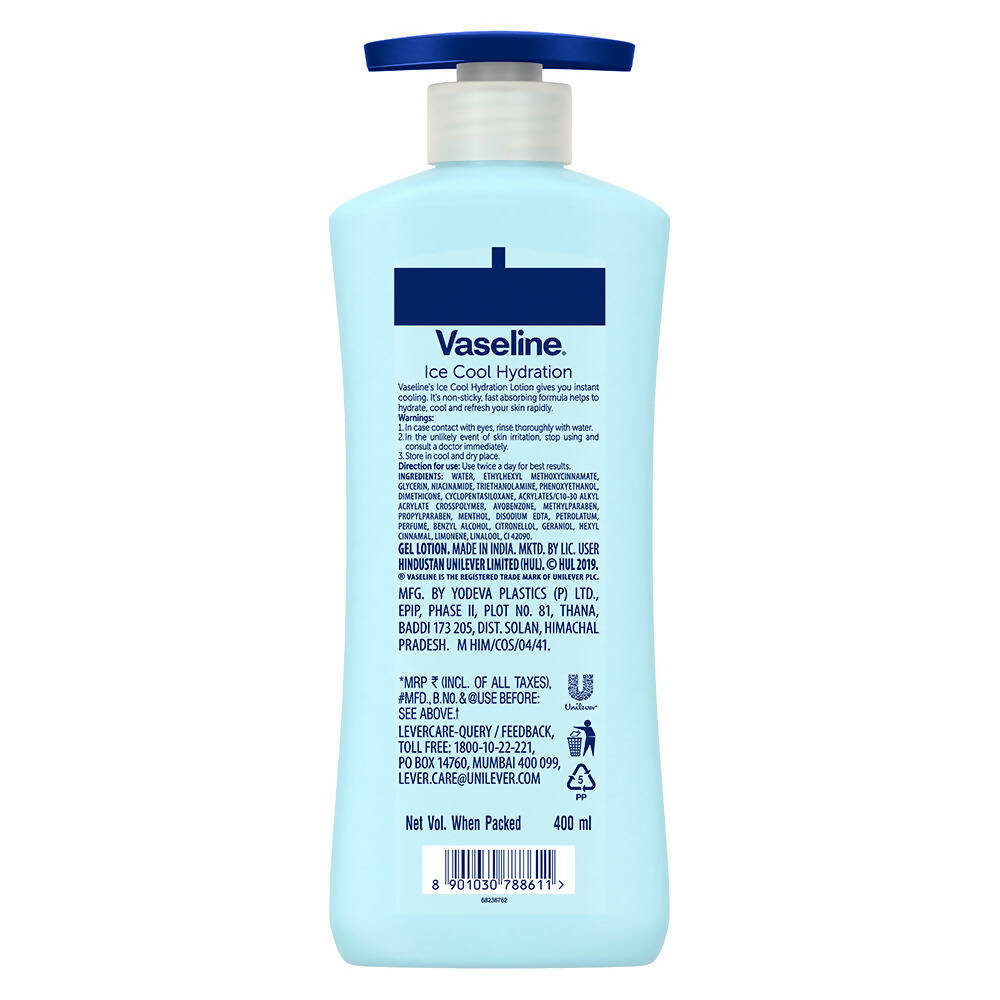 Vaseline Ice Cool Hydration Body Lotion - Drmedicart