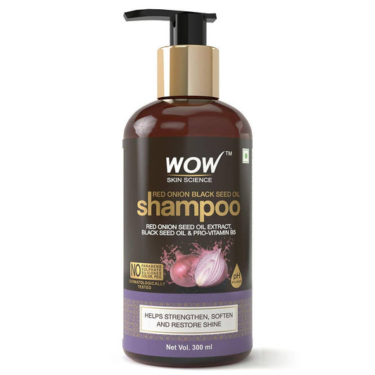 Buy Wow Skin Science Red Onion Black Seed Oil Shampoo from DrMediCart, Ship from India to USA
