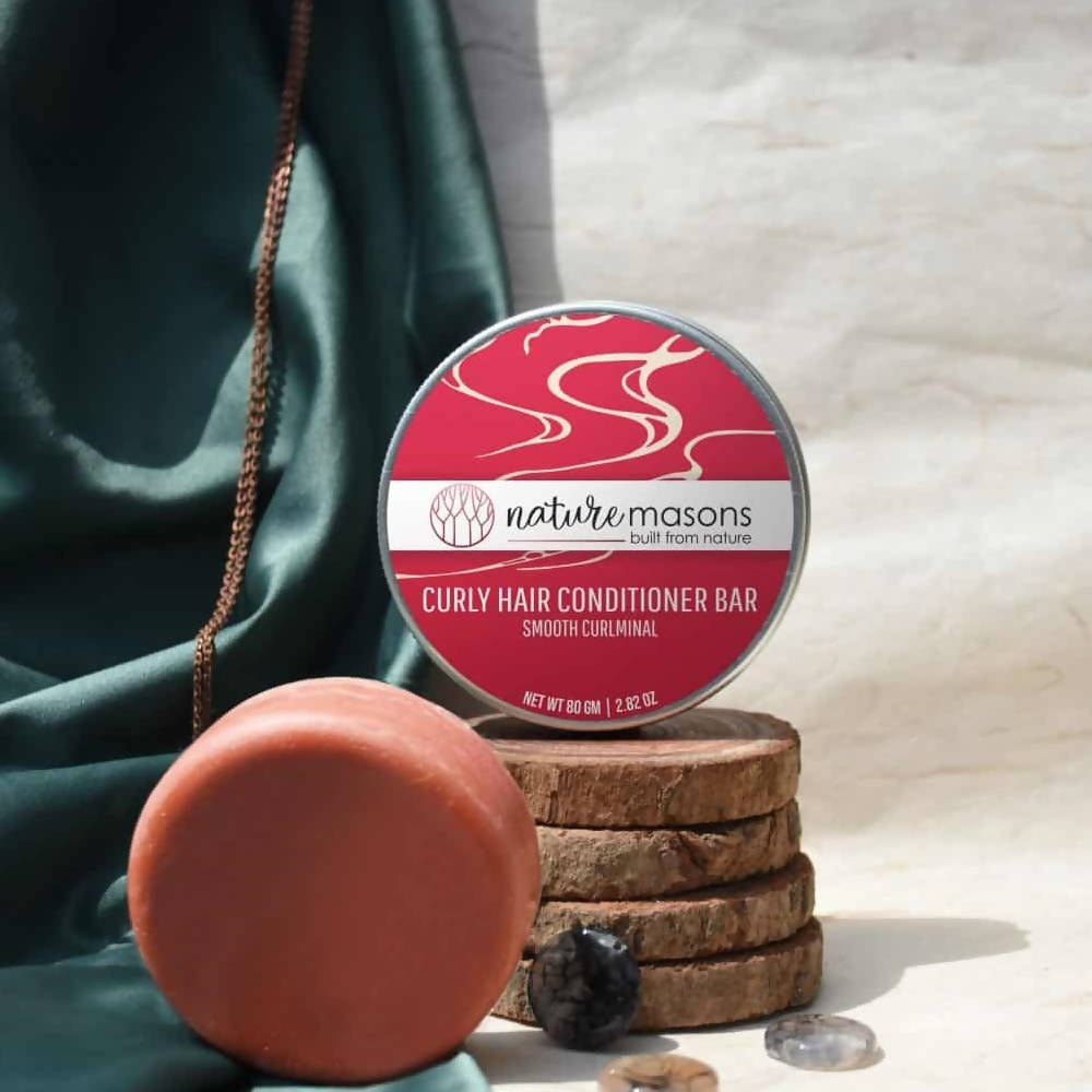 Nature Masons Smooth Curlminal Curly Hair Conditioner Bar - DrMediCart