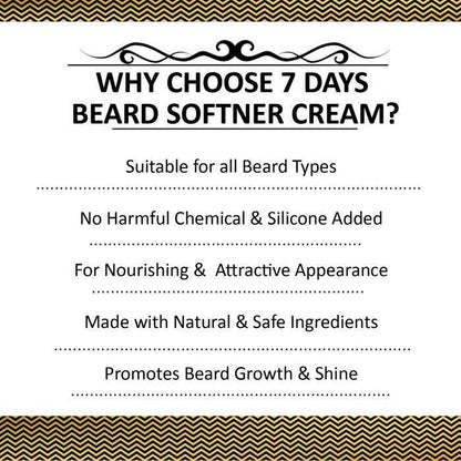 7 Days Beard Softener Cream