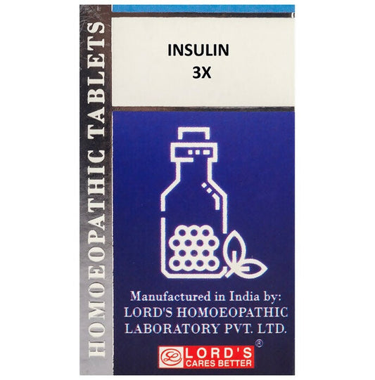 Buy Lord's Homeopathy Insulin Trituration Tablets from DrMediCart, Ship from India to USA