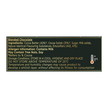 Cadbury Bournville Rich Cocoa 70% Dark Chocolate Bar