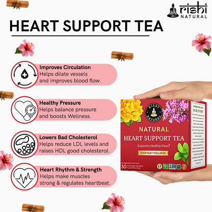 Rishi Natural Heart Support Herbal Tea