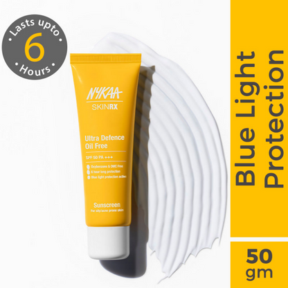 Nykaa SkinRX Ultra Defence Oil Free Sunscreen SPF 50 PA +++