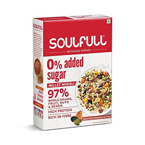 Buy Soulfull 0% added Sugar Millet Muesli from DrMediCart, Ship from India to USA