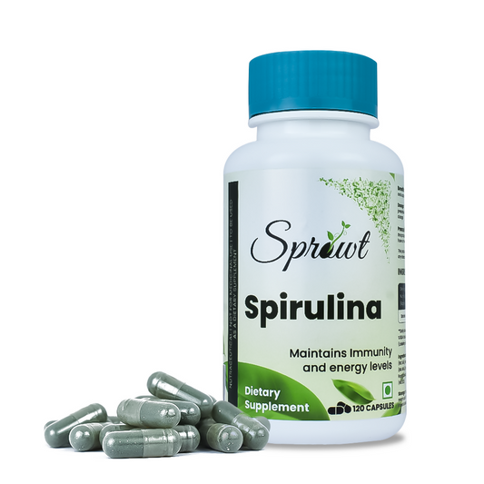 Sprowt Spirulina Capsules