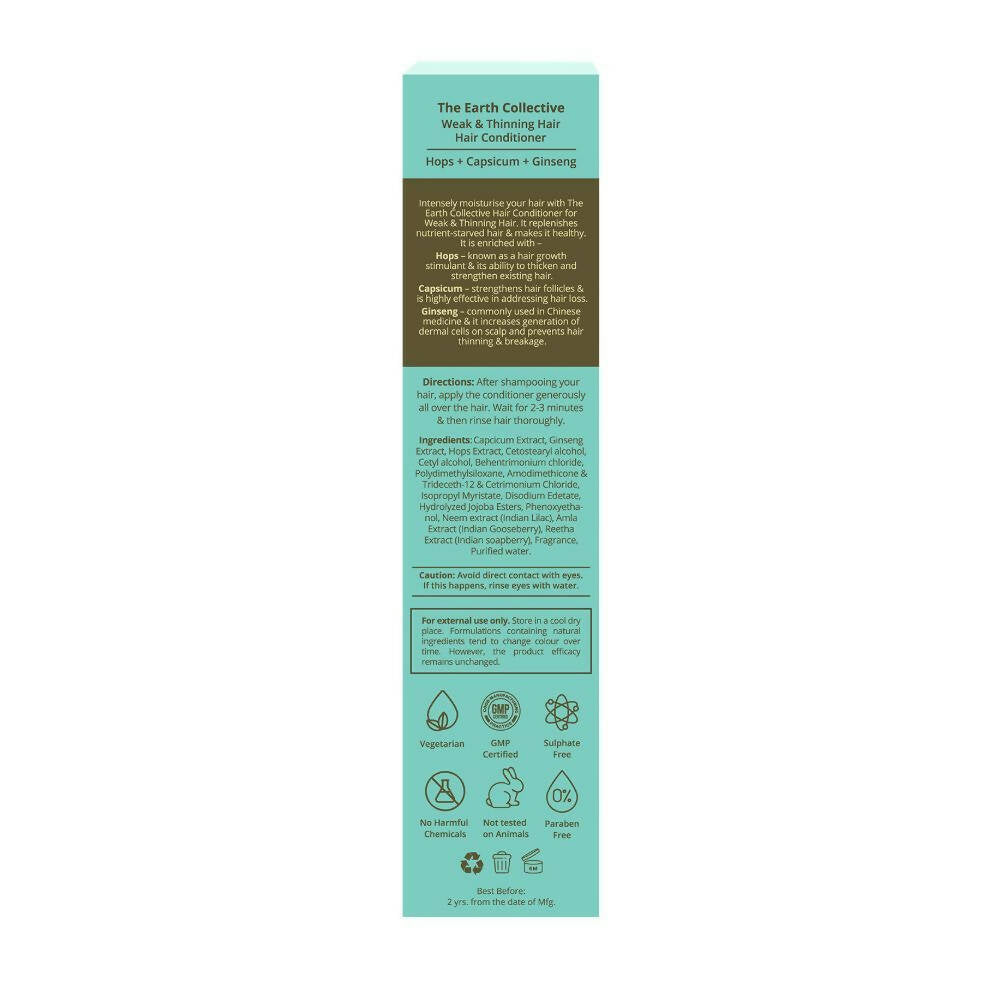 The Earth Collective Hair Conditioner - Weak & Thinning Hair - Drmedicart