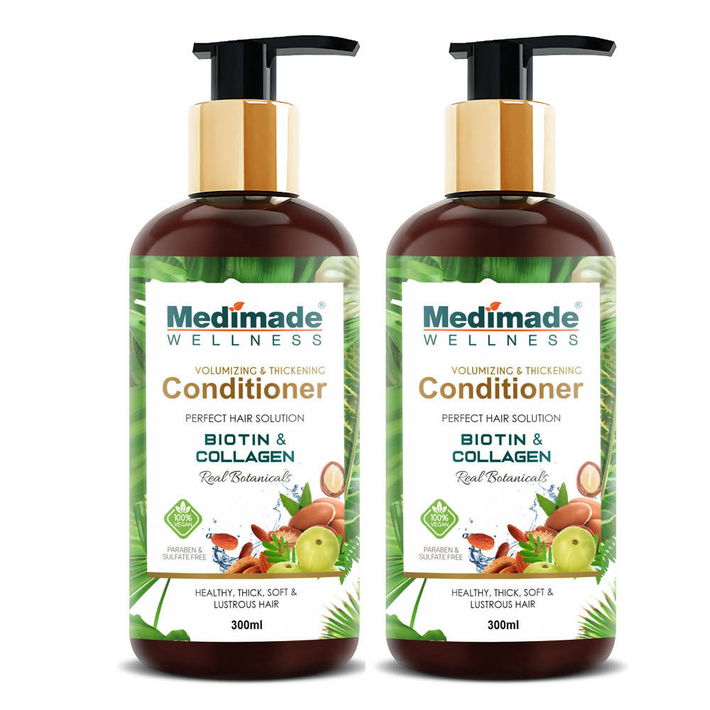 Medimade Wellness Volumizing and Thickening Hair Conditioner with Biotin & Collagen - DrMediCart