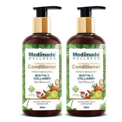 Medimade Wellness Volumizing and Thickening Hair Conditioner with Biotin & Collagen - DrMediCart