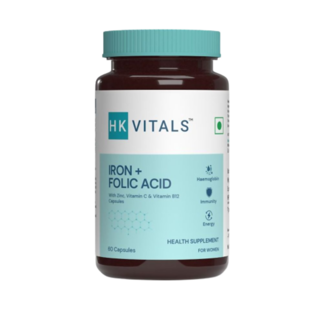 HK Vitals Iron and Folic Acid Capsules