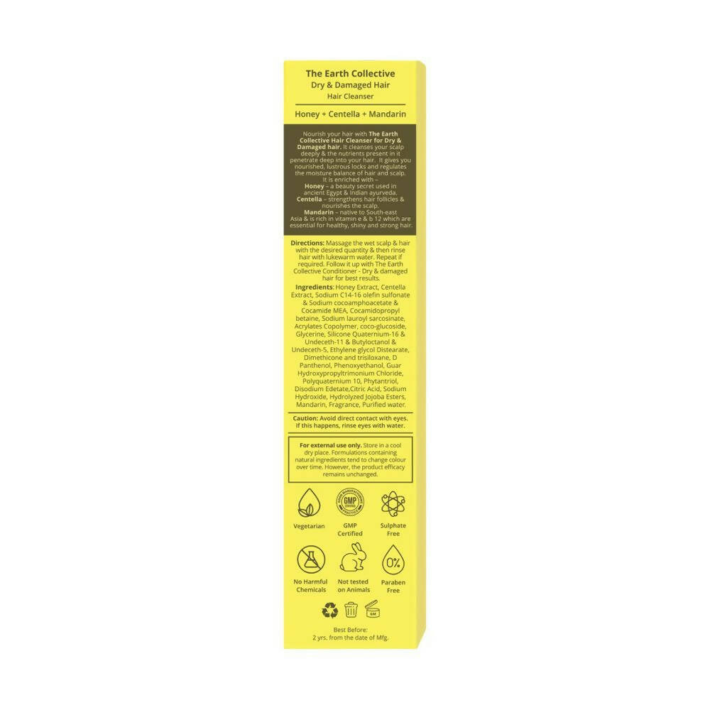 The Earth Collective Hair Cleanser - Dry and Damaged Hair - Drmedicart
