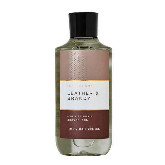 Bath & Body Works Leather & Brandy Shower Gel