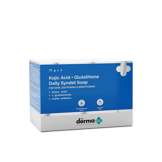 Buy The Derma Co Kojic Acid Syndet Soap with Glutathione from DrMediCart, Ship from India to USA