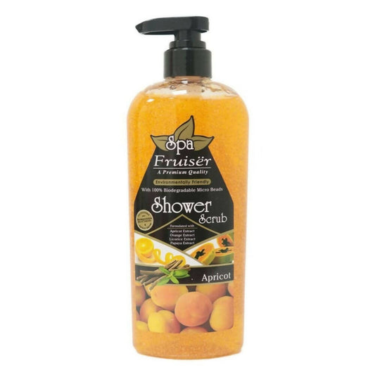 Buy Fruiser Shower Scrub With Apricot from DrMediCart, Ship from India to USA