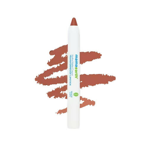 Buy Mamaearth Hydra-Matte Crayon Transferproof Lipstick Cappuccino Brown from DrMediCart, Ship from India to USA