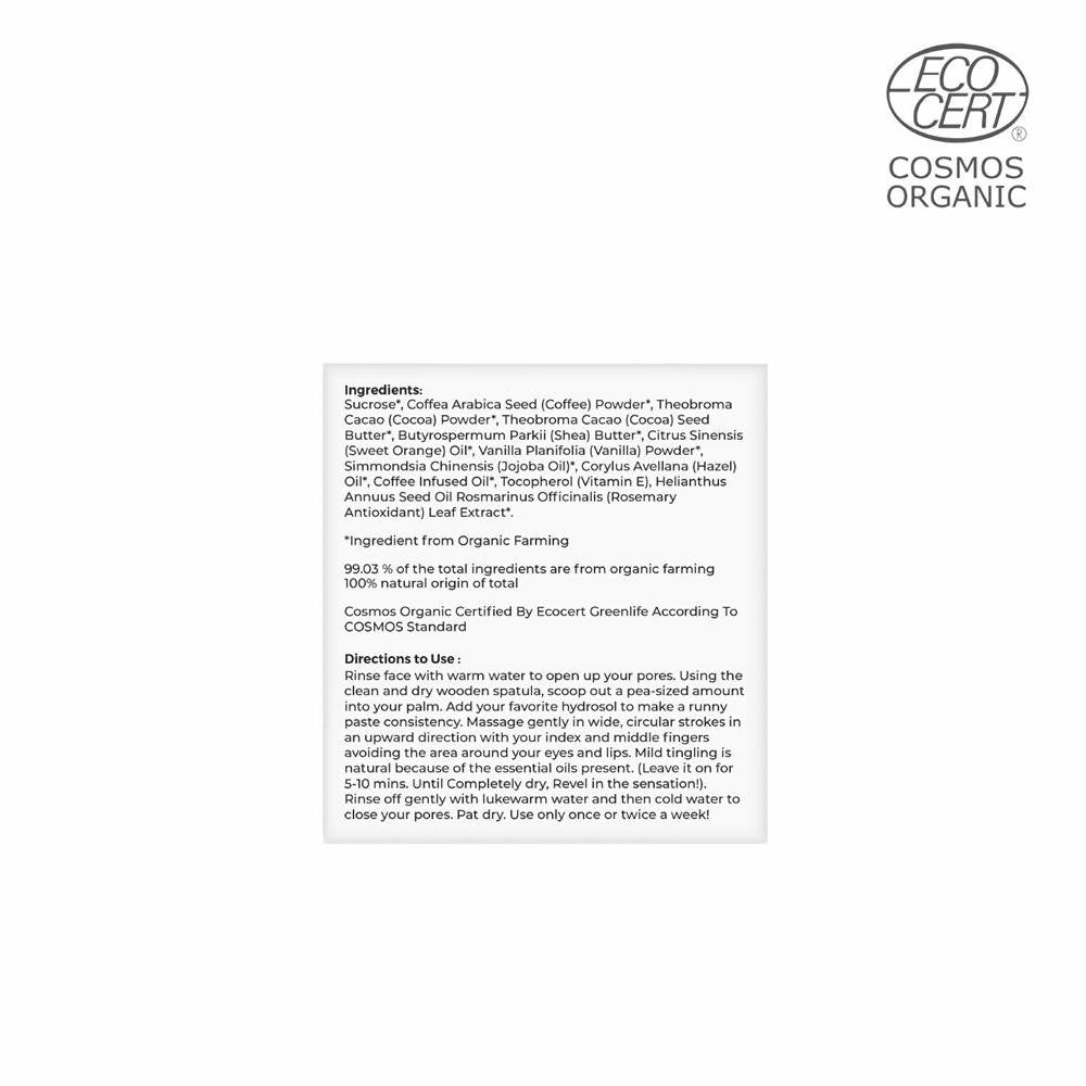 Juicy Chemistry Hazelnut, Coffee & Chocolate Face Scrub - DrMediCart