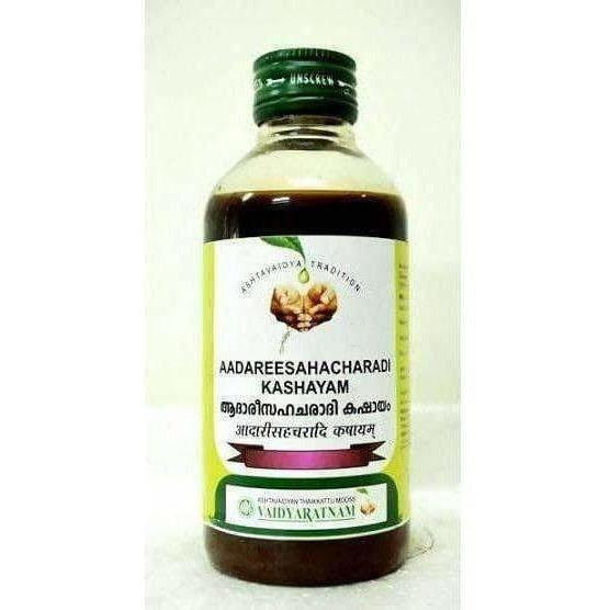 Buy Vaidyaratnam Aadareesahacharadi Kashayam from DrMediCart, Ship from India to USA