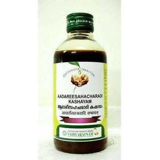 Buy Vaidyaratnam Aadareesahacharadi Kashayam from DrMediCart, Ship from India to USA