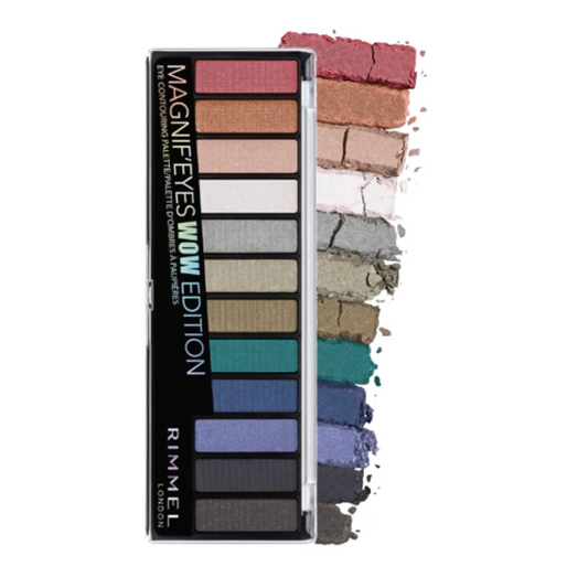 Rimmel London Magnif'eyes Eye Shadow Palette - Wow