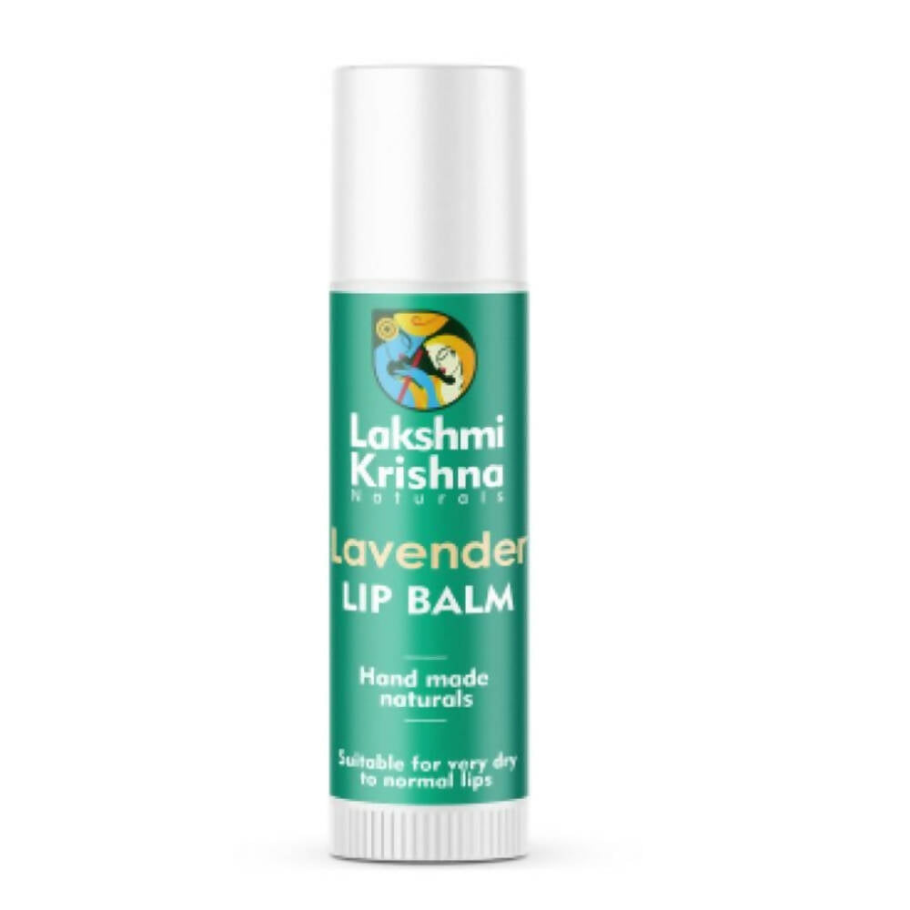 Lakshmi Krishna Naturals Lavender Lip Balm - DrMediCart