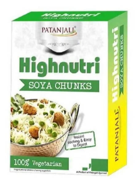Buy Patanjali Highnutri Soya Chunks from DrMediCart
