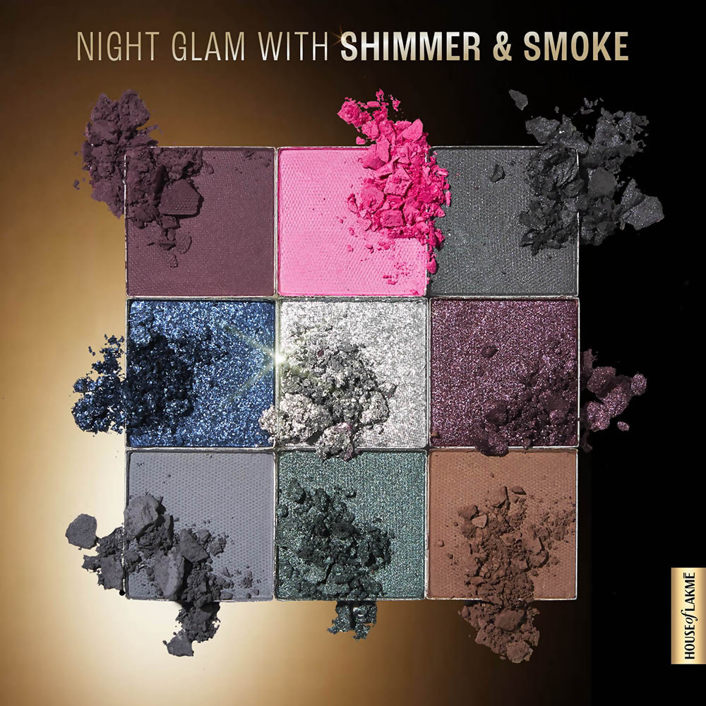 Lakme Ultimte Glam Eyeshadow - Shimer Smoke