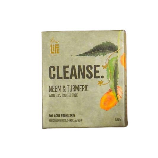 Isha Life Cleanse. Neem And Turmeric With Tulsi And Tea Tree Handcrafted Soap