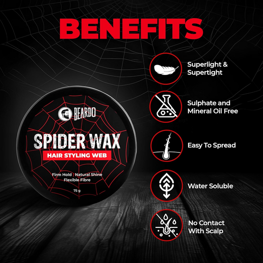 Buy Beardo Spider Wax Hair Styling Web from DrMediCart, Ship from India to USA