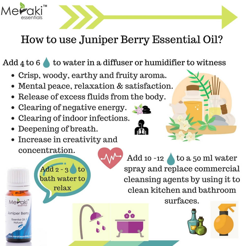 Meraki Essentials Juniper Berry Essential Oil