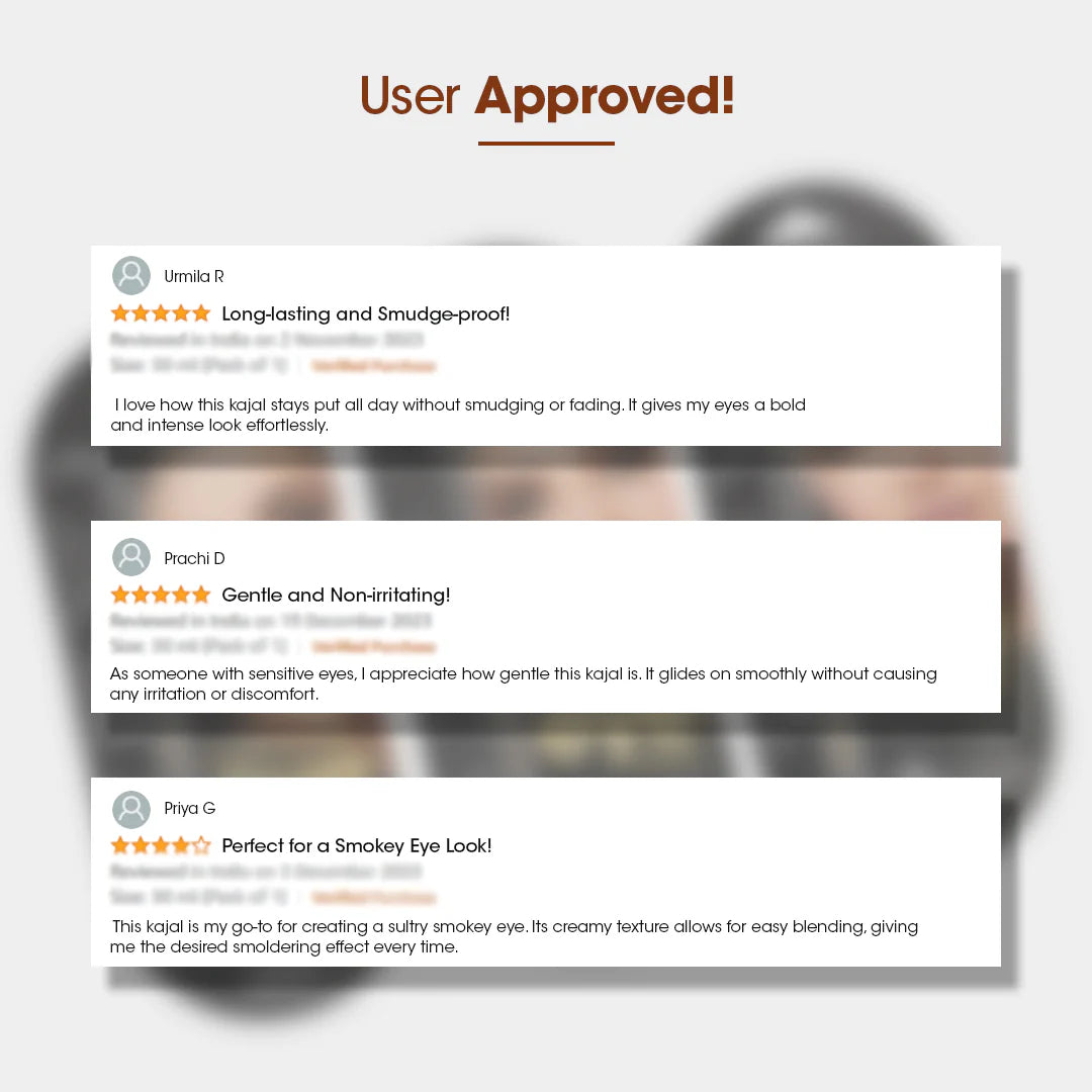 TAC - The Ayurveda Co. Beautif-eye Kajal - Intense Black Kajal