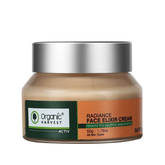 Organic Harvest Activ Saffron Radiance Face Elixir Cream