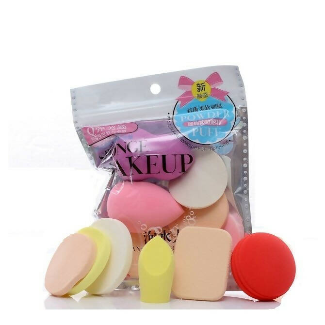 Buy Favon Keli Pack of 6 Different Shaped Makeup Puffs and Sponges for Multiuse from DrMediCart, Ship from India to USA