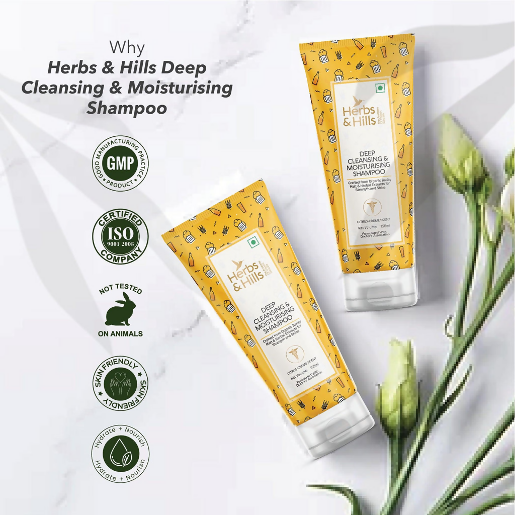 Herbs & Hills Deep Cleansing & Moisturising Shampoo