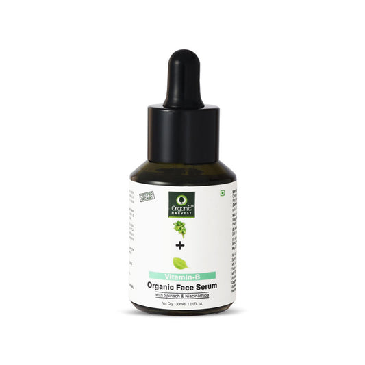 Buy Organic Harvest Vitamin B Organic Face Serum with Spinach & Niacinamide from DrMediCart, Ship from India to USA