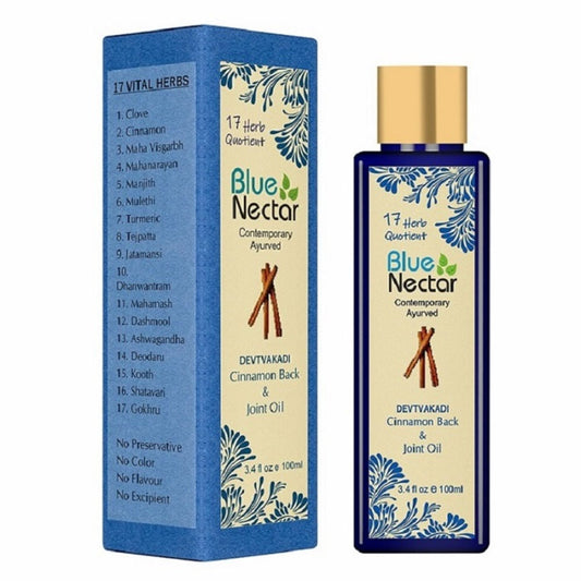 Blue Nectar Devtvakadi Cinnamon Back & Joint Oil - Limited Time Offer