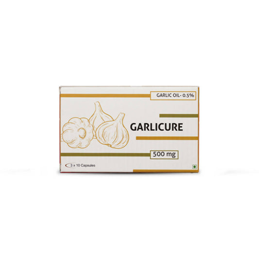 Nutra Grace Garlic Oil 0.5% Garlicure Capsules
