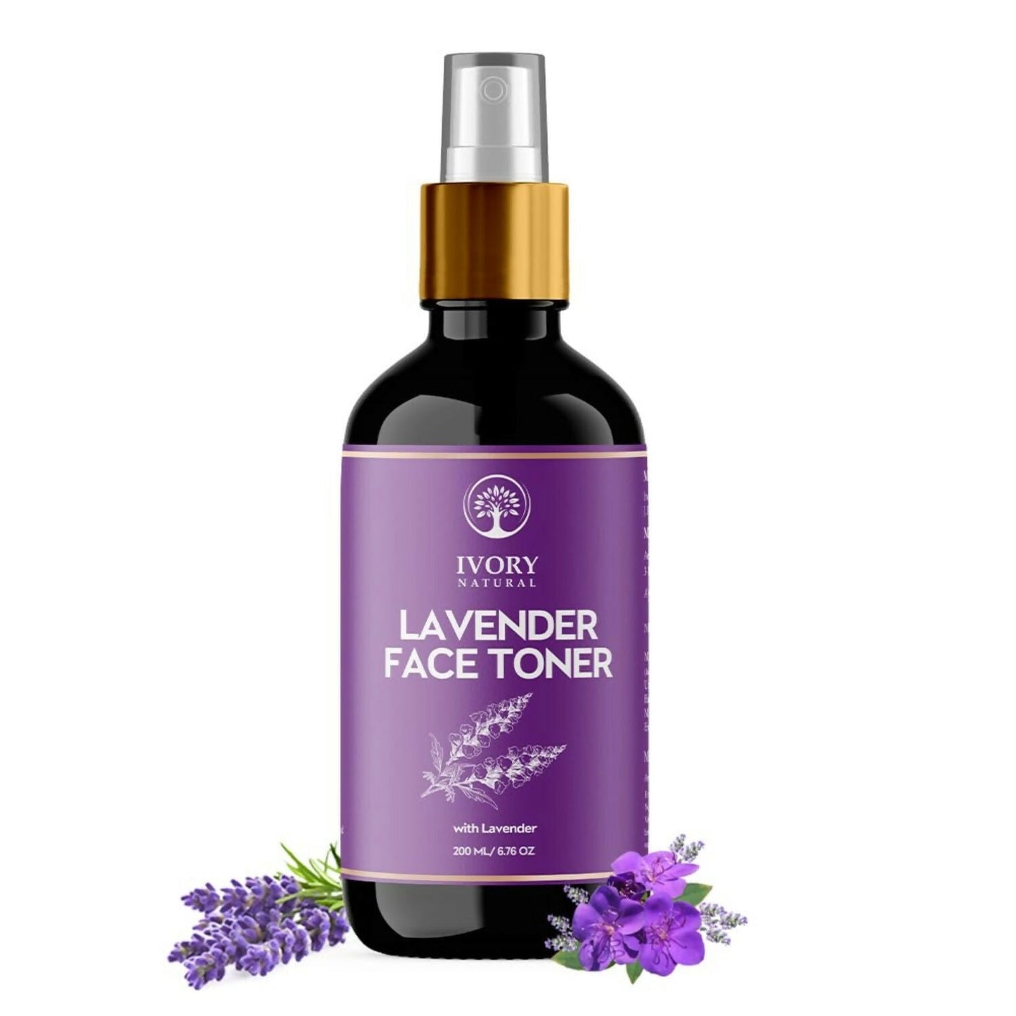 Ivory Natural Lavender Facial Toner For Acne, Even Skin Tone