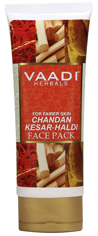 Buy Vaadi Herbals Chandan Kesar Haldi Face Pack from DrMediCart, Ship from India to USA