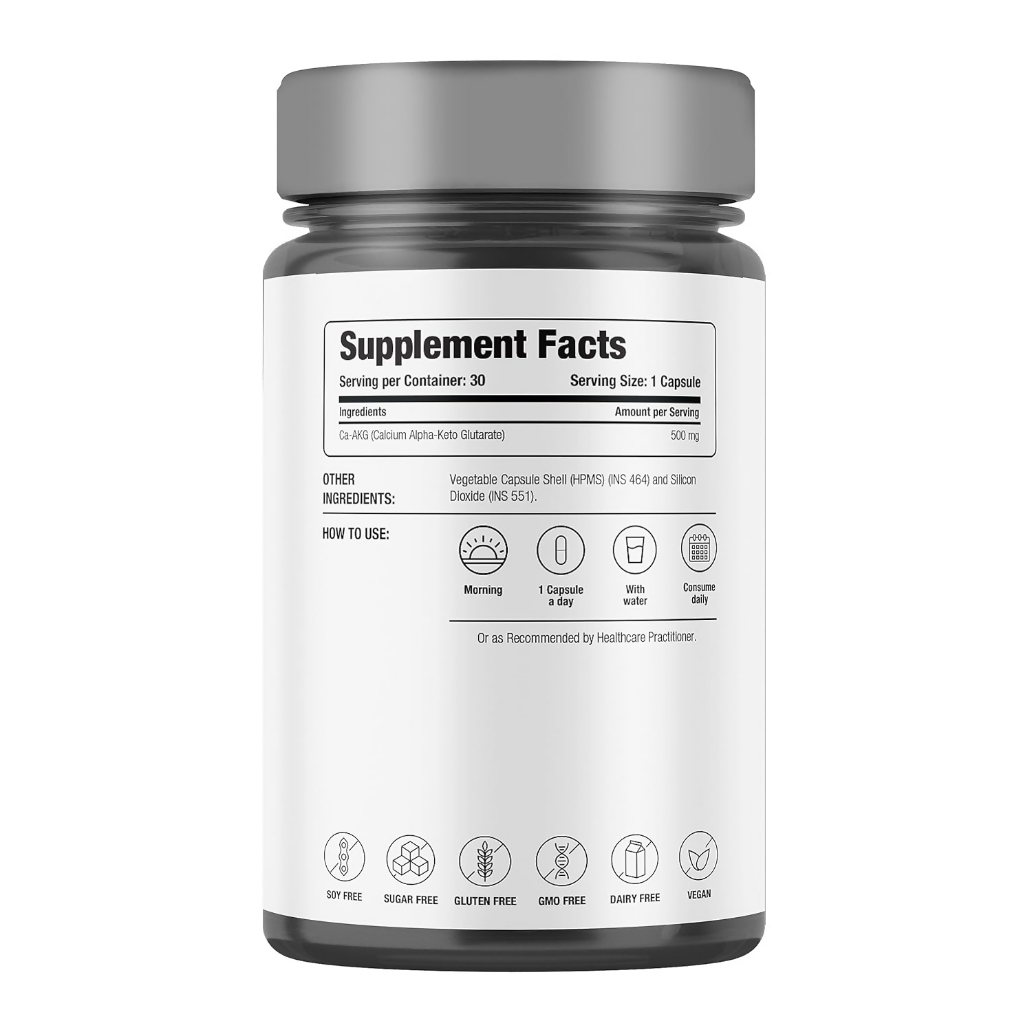 Decode Age Ca AKG Supplement Capsules