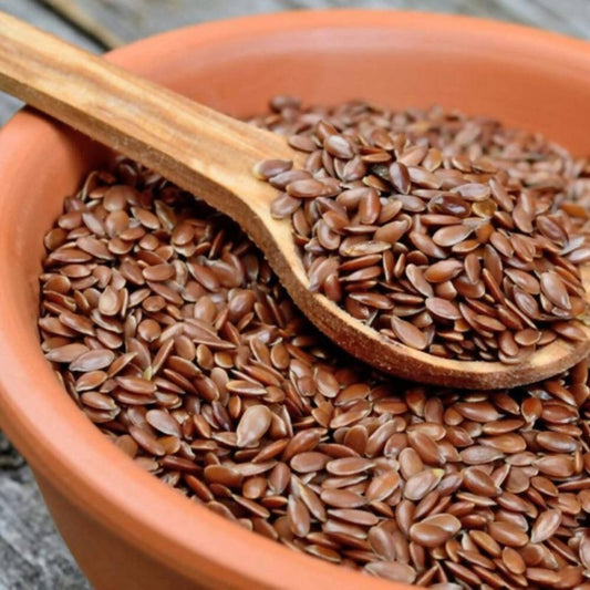 Freshon Flax Seeds | Gluten Free, 100% Organic Fiber Rich Flax Seeds | Rich Source of Iron & Dietary Fibre | Rich in Protein, Vitamins & Minerals