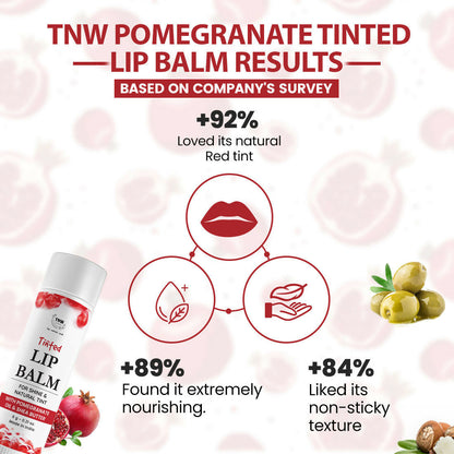 The Natural Wash Moisturizing Pomegranate Tinted Lip Balm