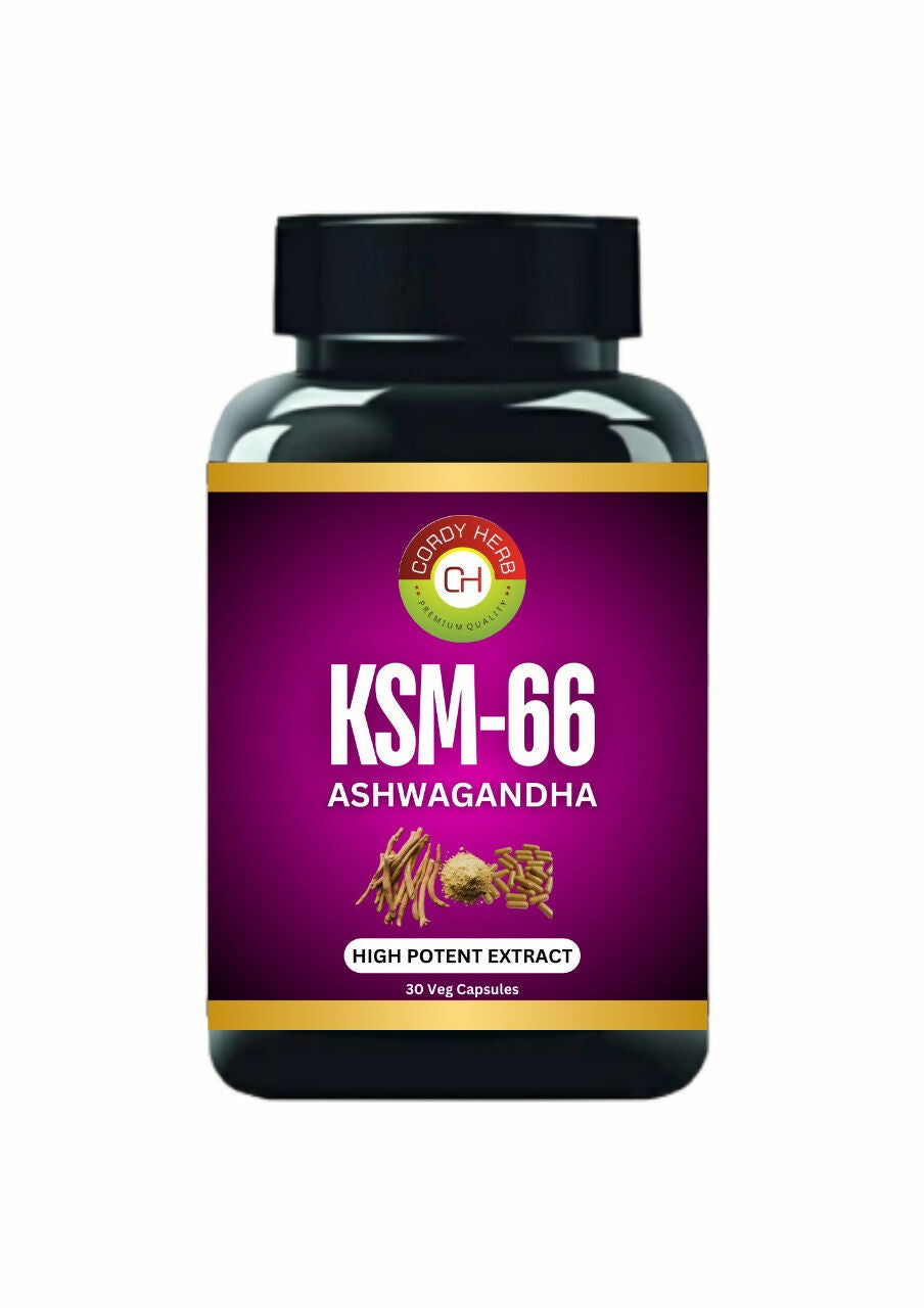Cordy Herb KSM 66 Ashwagandha Veg Capsules