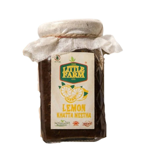 Buy The Little Farm Co Lemon Khatta Meetha Pickle from DrMediCart, Ship from India to USA