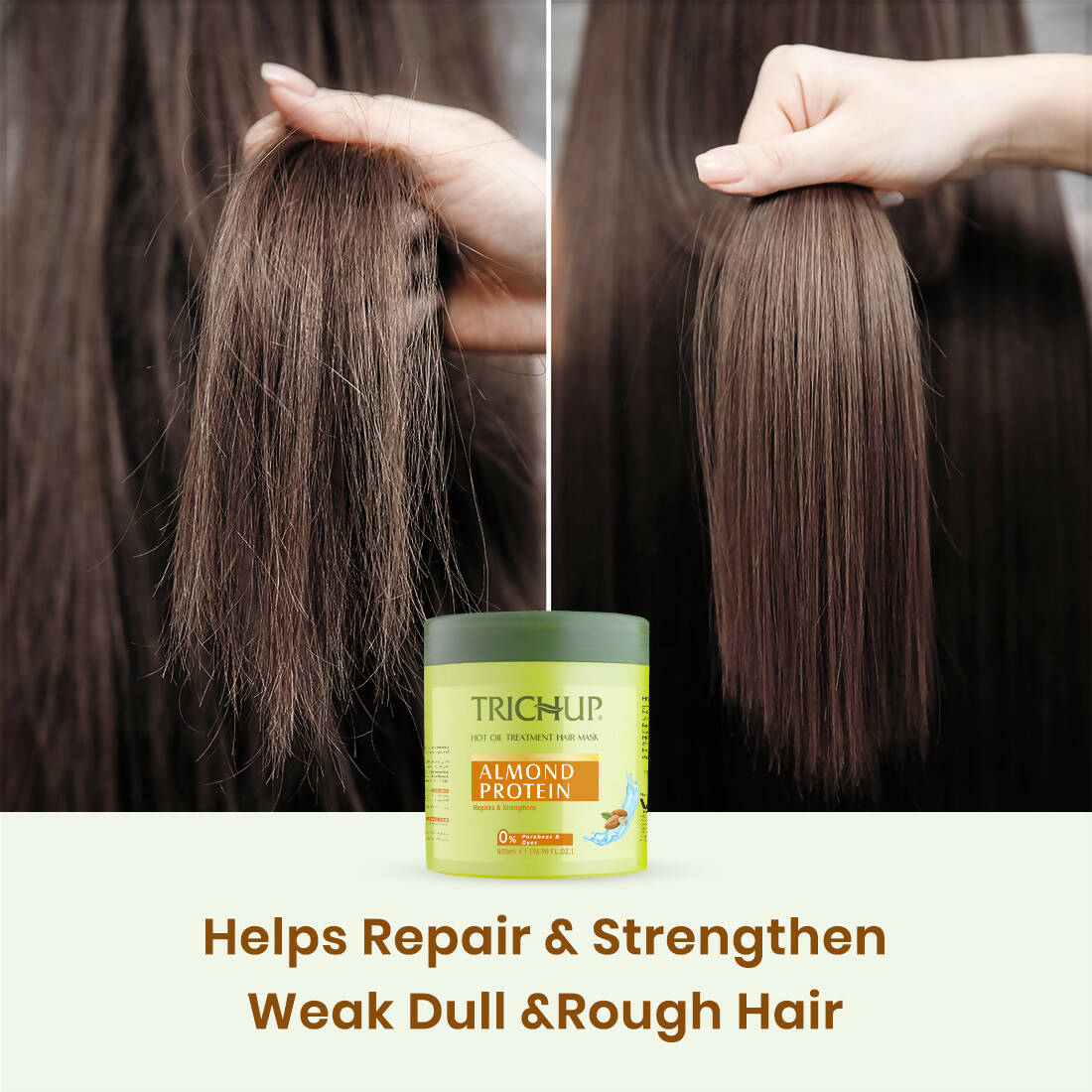 Vasu Healthcare Trichup Almond Protein Hair Mask - Drmedicart