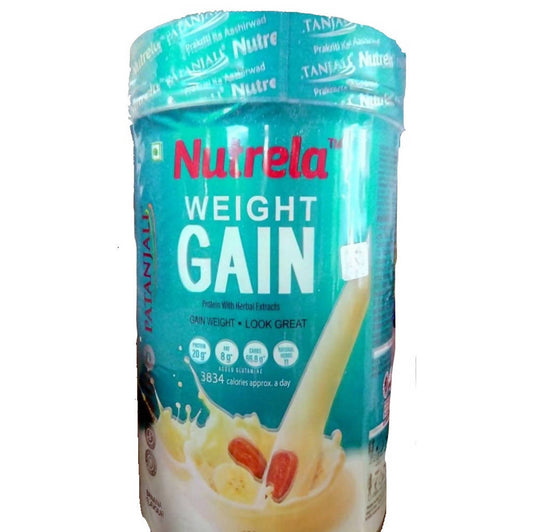 Buy Patanjali Nutrela Weight Gain Protein With Herbal Extracts from DrMediCart, Ship from India to USA