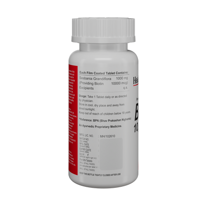HealthAid Biotin 10000 mcg Tablets