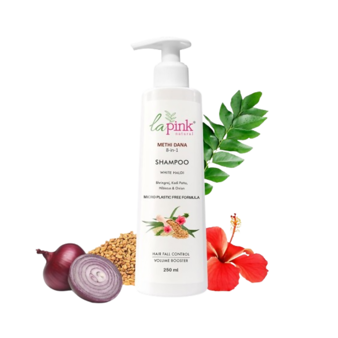 La Pink Methi Dana 8-in-1 Hair Fall Control Shampoo