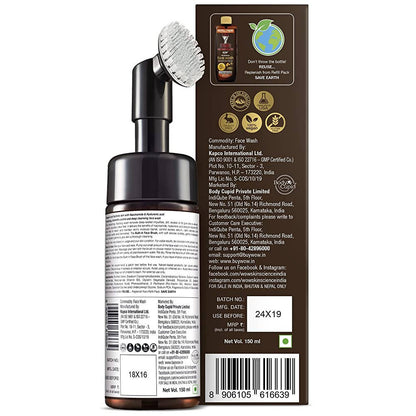 Wow Skin Science Niacinamide Foaming Face Wash With Built-In Brush - DrMediCart