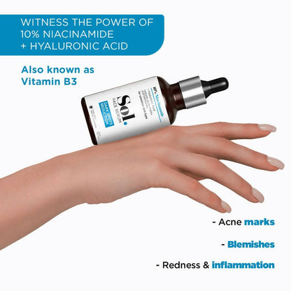 The Man Company Sol. 10% Niacinamide Dark Spots Reduction Face Serum - Drmedicart